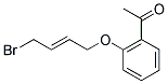 1-[2-(4-BROMO-BUT-2-ENYLOXY)-PHENYL]-ETHANONE Struktur