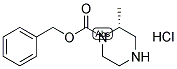 (R)-1-N-CBZ-2-METHYL-PIPERAZINE HYDROCHLORIDE Struktur