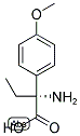 (2R)-2-AMINO-2-(4-METHOXYPHENYL)BUTANOIC ACID Struktur