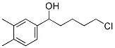 5-CHLORO-1-(3,4-DIMETHYLPHENYL)-1-PENTANOL Struktur