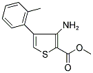 METHYL 3-AMINO-4-O-TOLYLTHIOPHENE-2-CARBOXYLATE Struktur