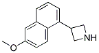 3-(6-METHOXY-NAPHTHALEN-1-YL)-AZETIDINE Struktur