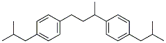 (3RS)-1,3-BIS(4-ISOBUTYLPHENYL)BUTANE Struktur