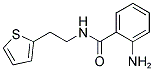 2-AMINO-N-(2-THIEN-2-YLETHYL)BENZAMIDE Struktur