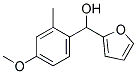 2-FURYL-(4-METHOXY-2-METHYLPHENYL)METHANOL Struktur