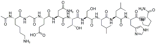 AC-KGENTSLLHP-AMIDE Struktur