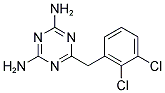 6-(2,3-DICHLOROBENZYL)-1,3,5-TRIAZINE-2,4-DIAMINE Struktur