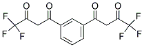 1,5-BIS(4,4,4-TRIFLUORO-2,4-DIOXOBUTYL)BENZENE Struktur