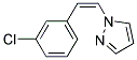 (3-CHLOROSTYRYL)-1H-PYRAZOLE Struktur