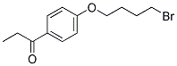 1-[4-(4-BROMO-BUTOXY)-PHENYL]-PROPAN-1-ONE Struktur