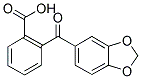 2-[3,4-(METHYLENEDIOXY)BENZOYL]BENZOIC ACID Struktur