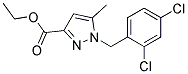 ETHYL 1-(2,4-DICHLOROBENZYL)-5-METHYL-1H-PYRAZOLE-3-CARBOXYLATE Struktur