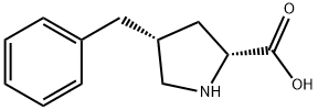 (2R,4R)-4-BENZYL-PYRROLIDINE-2-CARBOXYLIC ACID Struktur