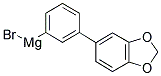 3-[3,4-(METHYLENEDIOXY)PHENYL]PHENYLMAGNESIUM BROMIDE Struktur