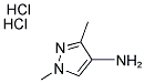 1,3-DIMETHYL-1H-PYRAZOL-4-YLAMINE DIHYDROCHLORIDE Struktur