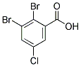 5-CHLORO-2,3-DIBROMOBENZOIC ACID Struktur