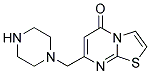 7-(PIPERAZIN-1-YLMETHYL)-5H-[1,3]THIAZOLO[3,2-A]PYRIMIDIN-5-ONE Struktur