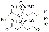 FERRIC POTASSIUM CITRATE Struktur