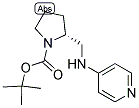 (R)-1-BOC-2-[(PYRIDIN-4-YLAMINO)-METHYL]-PYRROLIDINE Struktur