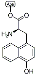 METHYL (2R)-2-AMINO-3-(4-HYDROXYNAPHTHYL)PROPANOATE Struktur