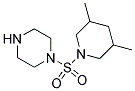 1-[(3,5-DIMETHYLPIPERIDIN-1-YL)SULFONYL]PIPERAZINE Struktur