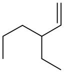 3-ETHYL-1-HEXENE Struktur