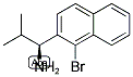 (1S)-1-(1-BROMO(2-NAPHTHYL))-2-METHYLPROPYLAMINE Struktur