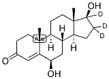 6BETA-HYDROXYTESTOSTERONE-D3 Struktur