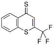 2-TRIFLUOROMETHYL-4H-THIOCHROMENE-4-THIONE Struktur