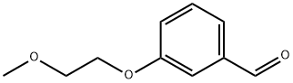 3-(2-METHOXY-ETHOXY)-BENZALDEHYDE Struktur