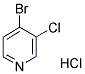 4-BROMO-3-CHLOROPYRIDINE HCL Struktur