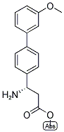 METHYL (3S)-3-AMINO-3-[4-(3-METHOXYPHENYL)PHENYL]PROPANOATE Struktur