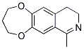 7-METHYL-3,4,9,10-TETRAHYDRO-2H-[1,4]DIOXEPINO[2,3-G]ISOQUINOLINE Struktur