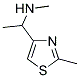 METHYL-[1-(2-METHYL-THIAZOL-4-YL)-ETHYL]-AMINE Struktur