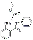 [2-(2-AMINO-PHENYL)-BENZOIMIDAZOL-1-YL]-ACETIC ACID ETHYL ESTER Struktur