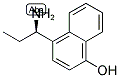 4-((1R)-1-AMINOPROPYL)NAPHTHOL Struktur