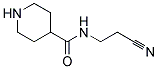 N-(2-CYANOETHYL)PIPERIDINE-4-CARBOXAMIDE Struktur