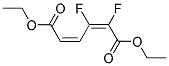 DIETHYL (2Z,4Z)-2,3-DIFLUORO-HEXA-2,4-DIENEDIOATE Struktur