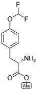 METHYL (2S)-2-AMINO-3-[4-(DIFLUOROMETHOXY)PHENYL]PROPANOATE Struktur