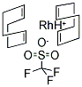 BIS(1,5-CYCLOOCTADIENE)RHODIUM(I) TRIFLUOROMETHANE SULPHONATE Struktur