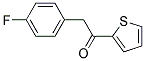 2-(4-FLUOROPHENYL)-1-(2-THIENYL)ETHAN-1-ONE Struktur