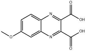 6-METHOXYQUINOXALINE-2,3-DICARBOXYLIC ACID Struktur