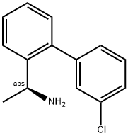 (1S)-1-[2-(3-CHLOROPHENYL)PHENYL]ETHYLAMINE Struktur