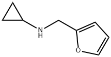 CYCLOPROPYL-FURAN-2-YLMETHYL-AMINE Struktur