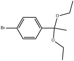 4-BROMOACETOPHENONE DIETHYL ACETAL Struktur