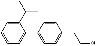 4-(2-ISOPROPYLPHENYL)PHENETHYL ALCOHOL Struktur