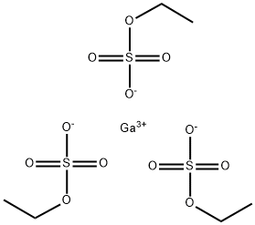 GALLIUM ETHYLSULFATE Struktur