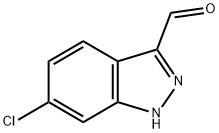 6-CHLORO-3-(1H)INDAZOLE CARBOXALDEHYDE Struktur