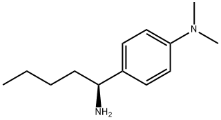 [4-((1S)-1-AMINOPENTYL)PHENYL]DIMETHYLAMINE Struktur