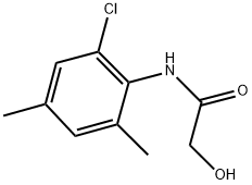 N-(2-CHLORO-4,6-DIMETHYLPHENYL)-2-HYDROXYACETAMIDE Struktur